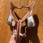 RARE Beverly Feldman Kitten Heel Toe Loop Sandals Size 8.5 Photo 10