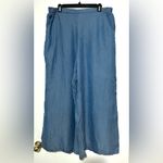 Nic+Zoe NWT Hazy Days Wide Leg Pant in Mid Denim XL Photo 3