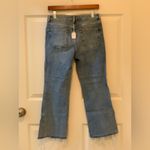 Free People  High Waisted Light Was Cropped Flare Jeans.     Size-29R Photo 2