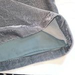 J.Crew Shirt Womens 8 Sage green Tank Top Crushed Velvet Cropped Scoop Neck Photo 4