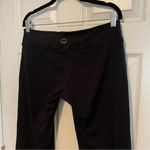 Beyond Yoga  Black Crop Athletic Pants Sz Large Split Hem Photo 9