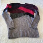 Diesel Wool Mohair Sweater Designer Streetwear Abstract Crewneck Small Italy Photo 5