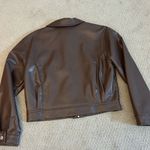 Stoosh Brown leather jacket Photo 1