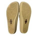 Earth Spirit  Gelron2000 Flower Leather Upper Thong Platform Sandals Crawford 9.5 Photo 7