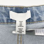 H&M  Jeans Womens 8 High Rise Light Wash Barrel Leg Grunge Minimal Y2K Capsule Photo 7