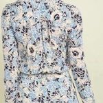 Veronica Beard  riggins floral button down mini ruffle dress Photo 1