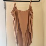 Aerie Smoothez Camisole Bodysuit Basic Tan New Size XL Photo 3