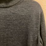 Peruvian Connection  Blue Baby Alpaca & Wool Mock Neck Sweater Size S Photo 2