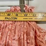 Women’s Maternity Off Shoulder Long Sleeve Maxi Dress Coral Pink EUC Photoshoot Size undefined Photo 6