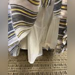 J.Crew Sylvan Halter Dress Backless Striped Ruffles Linen/Cotton Size 14 Photo 9