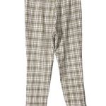 Princess Polly  Women's Brown Plaid Preppy Tapered Leg Pants - Size 6 - High Rise Photo 6