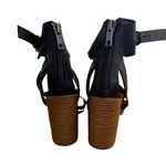 MIA  Black Sandal with Block Heel in Size 8 Photo 1