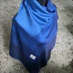 YSL Authentic Yves Saint Laurent silk scarf 💙💙💙 FREE SHIP❣️ Photo 6