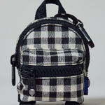 Baggu Backpack Bag Charm Keychain
Color: Black Gingham Photo 0