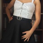 Liberty Love White Sleeveless Corset Top Photo 4