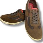 Keds  Ortholite Womens Leather Tan/Pink (Suede) & Canvas Size 9.5M Photo 5