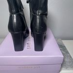 Madden Girl  Sleek Black Ankle Booties Photo 4