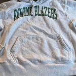 Rowing Blazers Grey sweatshirt pullover hoodie Size S small unisex? MSU? Gray Photo 1