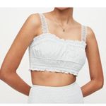 ALLSAINTS Alex Crop Top In White Size 4 Photo 0