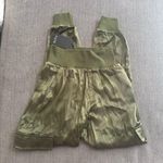 NWT Fate Satin Cargo pants Green Size XS Photo 0