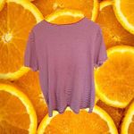 Grandma Chic Red and White‎ Striped Shirt with Embroidered Stars Size 16/18 Photo 3