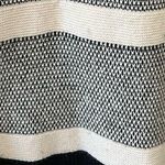 Comptoir des cotonniers white black gray colorblock crew neckline sweater size 2 Photo 4