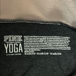 PINK - Victoria's Secret  Yoga Black Leggings with Sequin Logo Size Small Photo 8