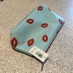 Kate Spade  X Clinque Red‎ Lips Beauty Bag NWT Photo 2