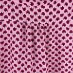 Violet+Claire Pink Mixed Print Boho Sleeveless Blouse Feminine Girly Gypsy Photo 12