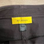 St. John  Women’s Brown Straight Leg Professional Business Casual Pants Size 4 Photo 1