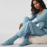 Alo Yoga Gather Long Sleeve Celestial Blue Photo 3