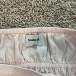 Aritiza Sunday Best light pink Martine Poplin dress Sz L Size L Photo 2