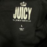Juicy Couture Womens Sleeveless Black Velour Jumpsuit With Cutout Detail Size L Photo 6