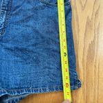 Halston Heritage Vintage Halston Jeanswear Shorts Size 16 Mom Jeans High Rise Blue Denim Zip Photo 4