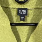 Eileen Fisher Green Boiled Wool Blazer XL Minimalist cardigan jacket oversized Photo 1