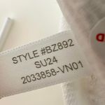 J.Crew  Denim Mini Skirt White Stretch Casual A Line Stretch Cotton US 8 NWT Photo 7