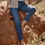 J.Jill Denim Authentic Fit Slim Ankle Jeans, Neptune Wash Size 10 NWT (Sold Out) Photo 3