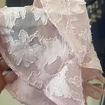 Angel Biba ADELE TEXTURED MAXI LACE DRESS- Blush Photo 11