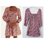 J.Crew Made in Liberty Fabric Floral Smocked Dress Mini with pockets Photo 1