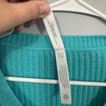 Aeropostale  Diamond Knit Pullover Sweater Women's Size XXL Blue 100% Acrylic Photo 3