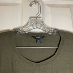 Simply Vera, Vera Wang Simply Vera Vera Wang Green Scoop Neck Rufffle Hem Blouse XL Photo 2