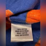 College‎ Couture Orange/Blue Dress Size M Blue Size M Photo 4