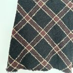 Urban Outfitters  Plaid Black Motif Wrap Skirt Huntley Wool Wrap SP Photo 2