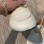 Gucci White Leather Mules with Gold Hardware Photo 4