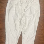 Free People Margate Pleated Trousers Paperbag Waist Pants Slouchy Boho Large Photo 0