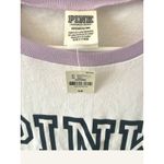 Victoria's Secret PINK White Purple Short Sleeve T Photo 1