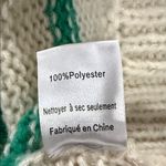 Lush Clothing Lush Cream, Green, and Purple Striped Sweater Photo 5