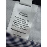 Studio II Blue Gingham Bermuda Shorts size 4 Photo 5