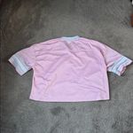 Marvel  Pink Spider-Man Oversized Jersey Crop Top SIZE M Photo 4
