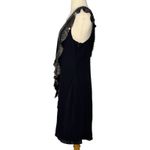 Karen Millen  Silk Beaded Sequin Mini Dress Asymmetric Party Formal Red Carpet 8 Photo 10